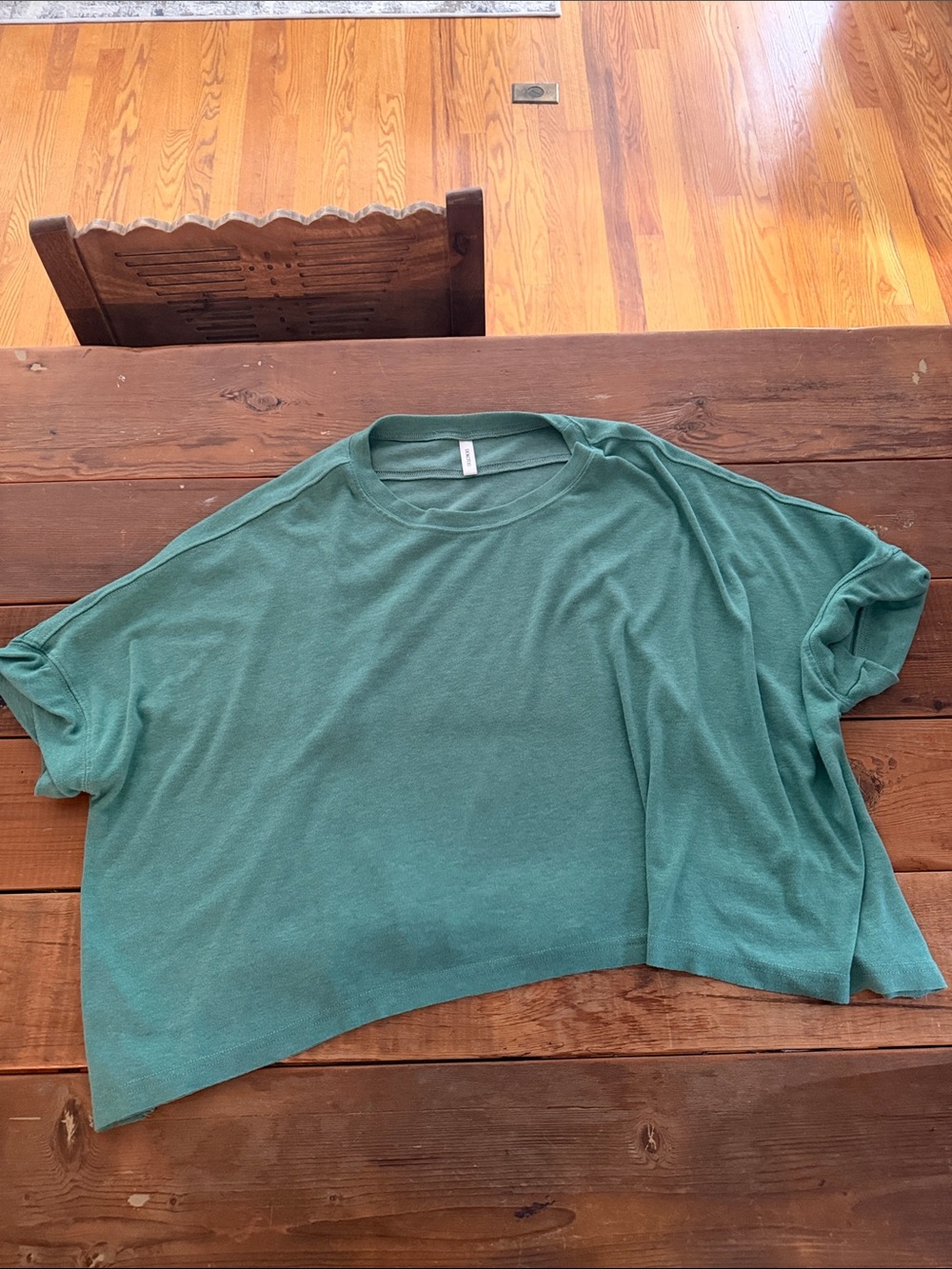 Lightweight green Short-Sleeve Relaxed Tee